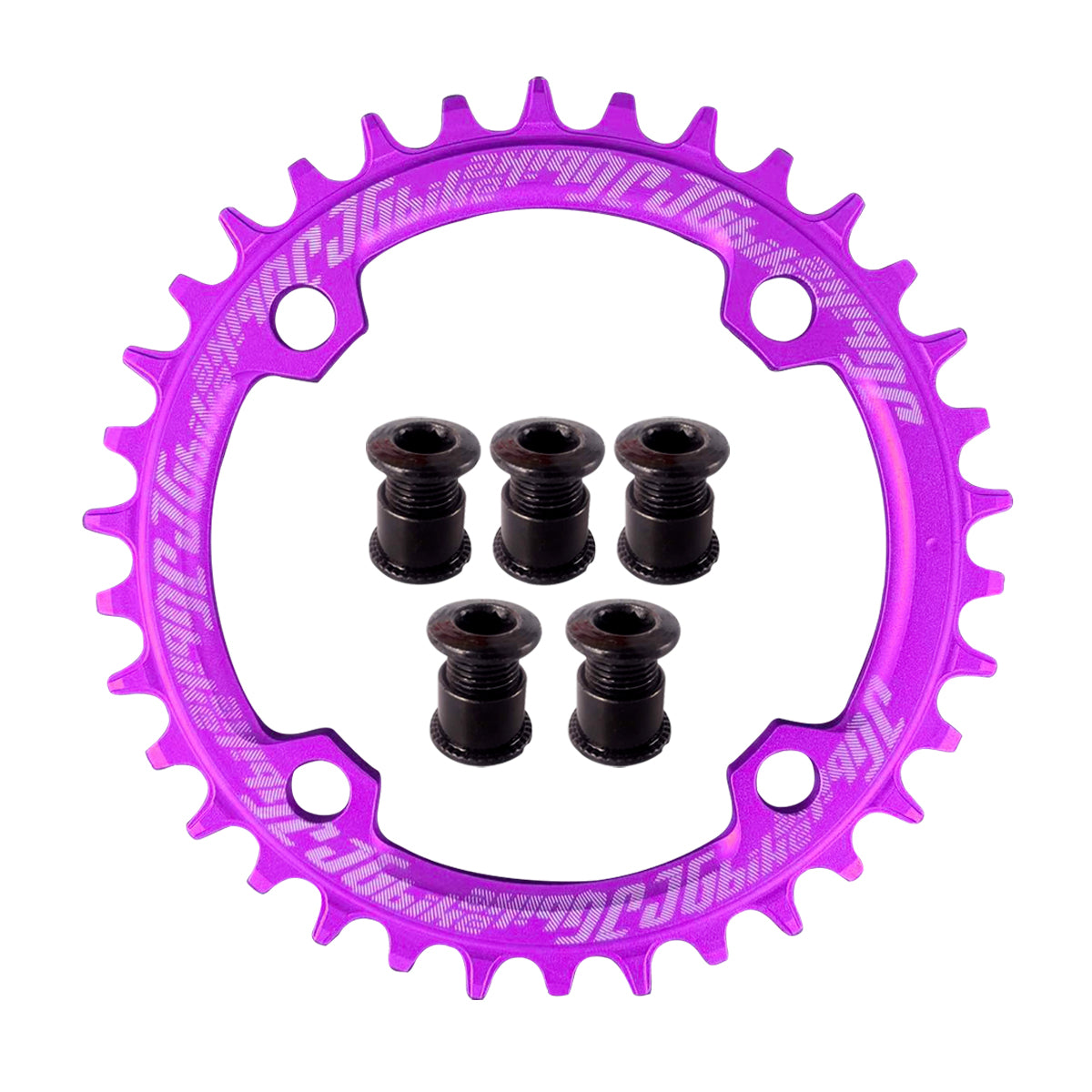 JGbike Round Oval Chainring 104mm BCD Narrow Wide for 8 9 10 11 12 Speed MTB XC Trail Mountain Bike Bicycle