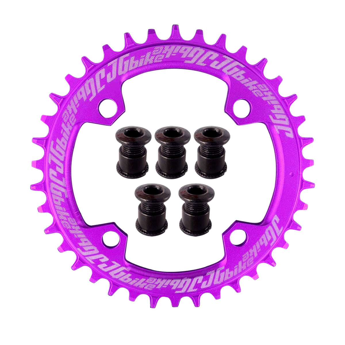 JGbike Round Oval Chainring 104mm BCD Narrow Wide for 8 9 10 11 12 Speed MTB XC Trail Mountain Bike Bicycle