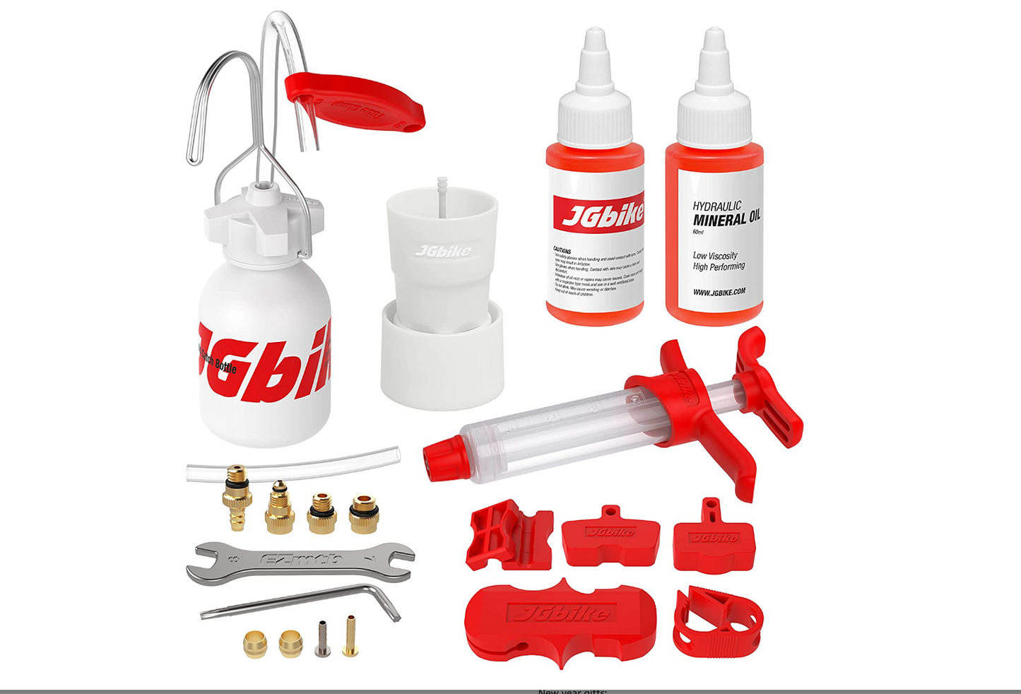 JGbike Standard Bleed Kit for Shimano SRAM AVID Hayes Formula Hydraulic MTB Road Brakes for MAGURA TEKTRO Giant