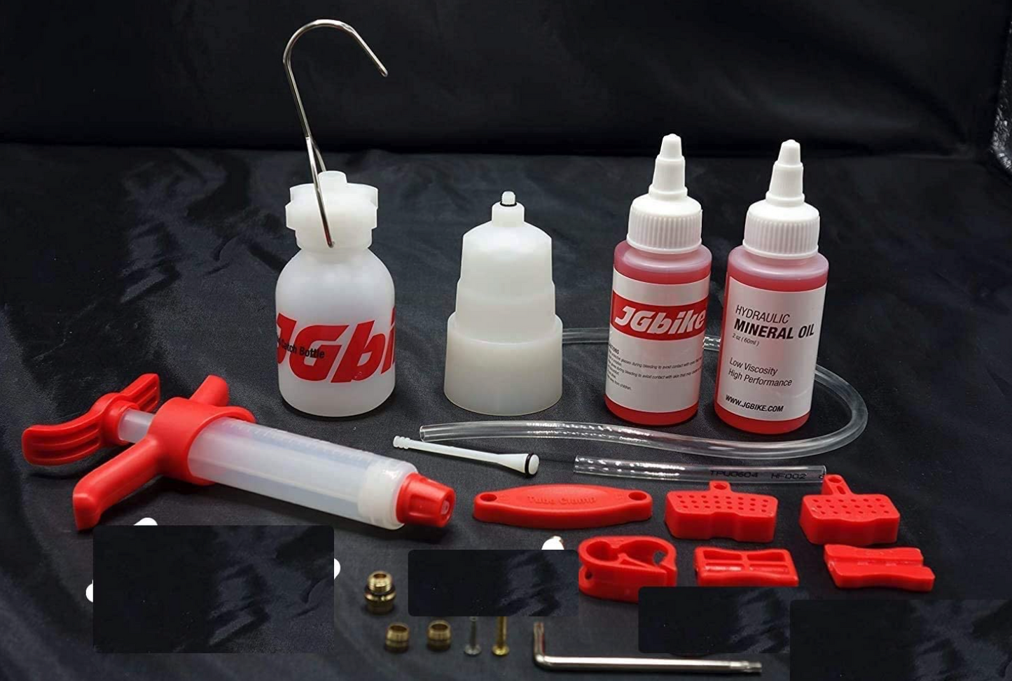 JGbike Standard Bleed Kit for Shimano SRAM AVID Hayes Formula Hydraulic MTB Road Brakes for MAGURA TEKTRO Giant